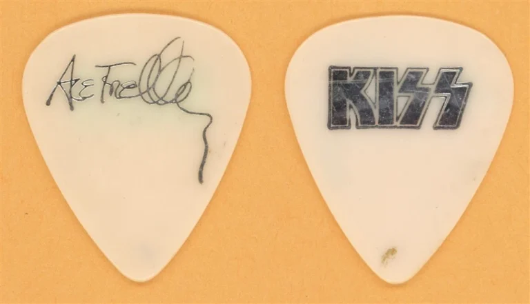 KISS Ace Frehley Vintage Guitar Pick - 1980 Unmasked Tour