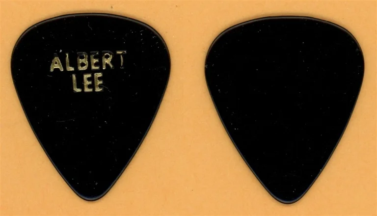 Eric Clapton Albert Lee Vintage Guitar Pick - 1988 US Tour