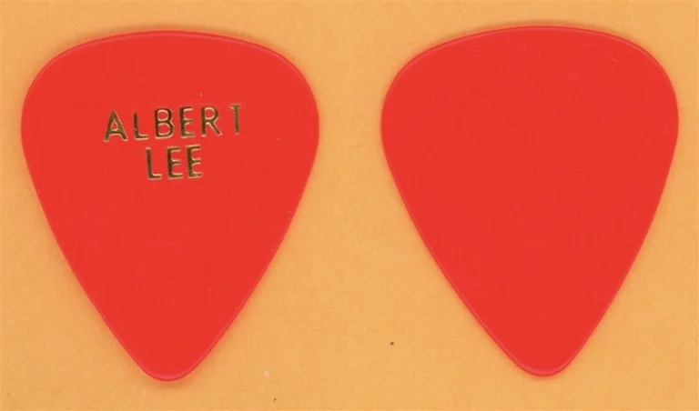 Eric Clapton Albert Lee Vintage Guitar Pick - 1988 US Tour