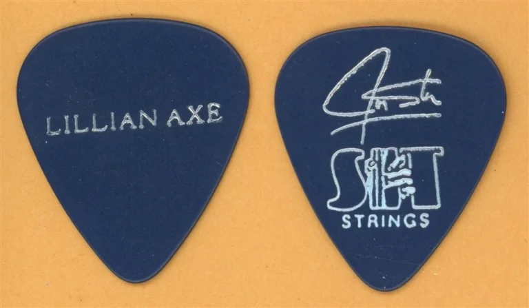 Lillian Axe Jon Ster Vintage Guitar Pick - 1992 Poetic Justice Tour