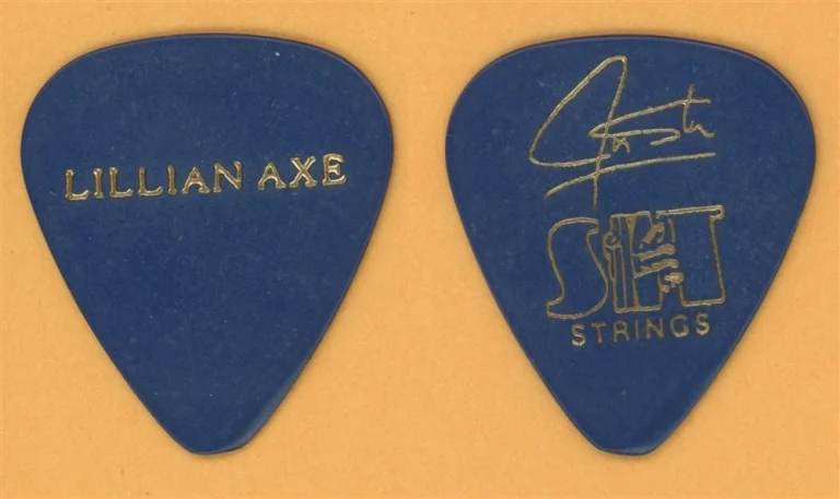 Lillian Axe Jon Ster Vintage Guitar Pick - 1992 Poetic Justice Tour