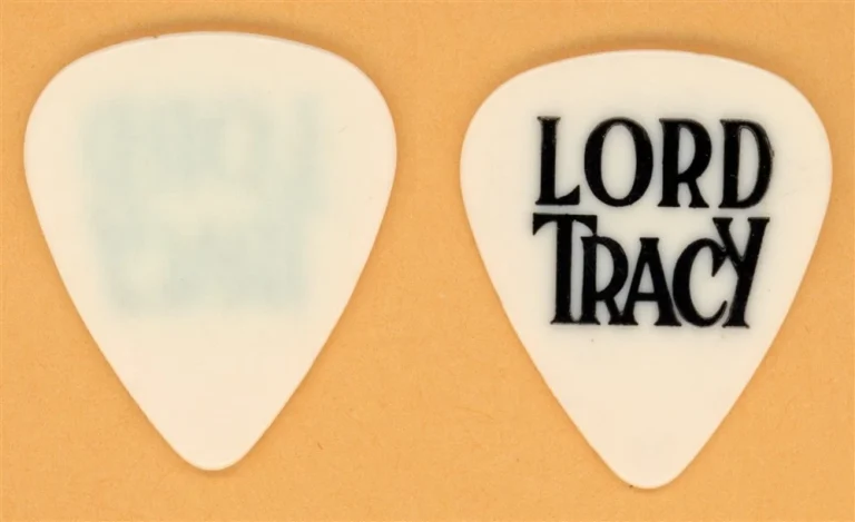 Lord Tracy Jimmy Rusidoff Vintage Guitar Pick - 1989 Deaf Gods Tour