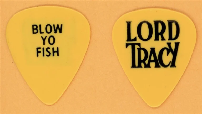 Lord Tracy Terrance Lee Vintage Guitar Pick - 1989 Deaf Gods Tour