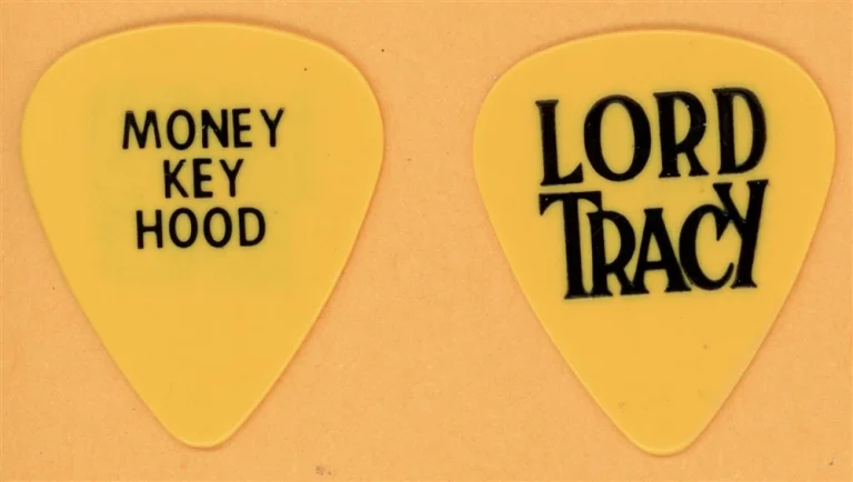 Lord Tracy Terrance Lee Vintage Guitar Pick - 1989 Deaf Gods Tour