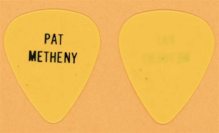 Pat Metheny Group Vintage Guitar Pick - 1989 Letter from Home Tour