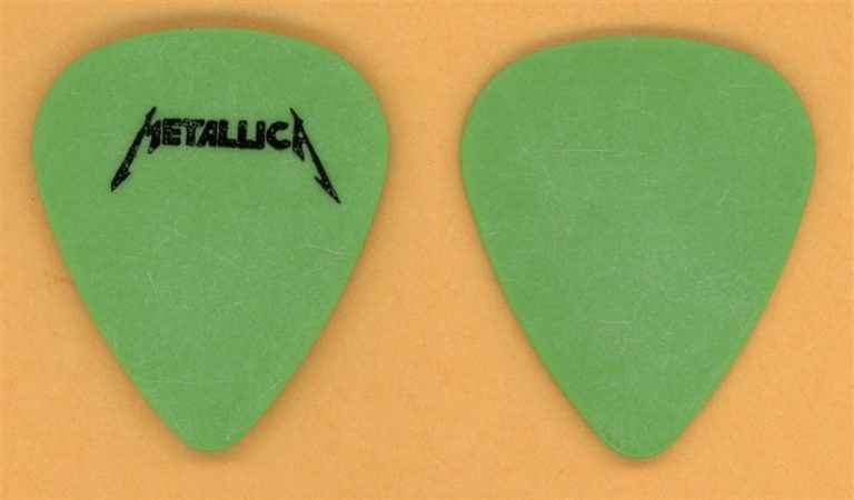 Metallica Kirk Hammit Vintage Guitar Pick - 1988 And Justic For All Tour