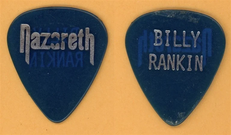 Nazareth Billy Rankin Vintage Guitar Pick - 1981 The Full Circle Tour