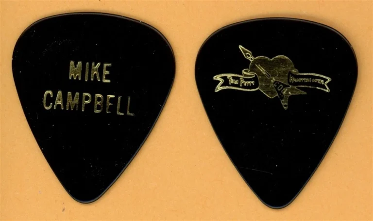 Tom Petty & The Heartbreakers Mike Campbell Vintage Guitar Pick - 1991 US Tour