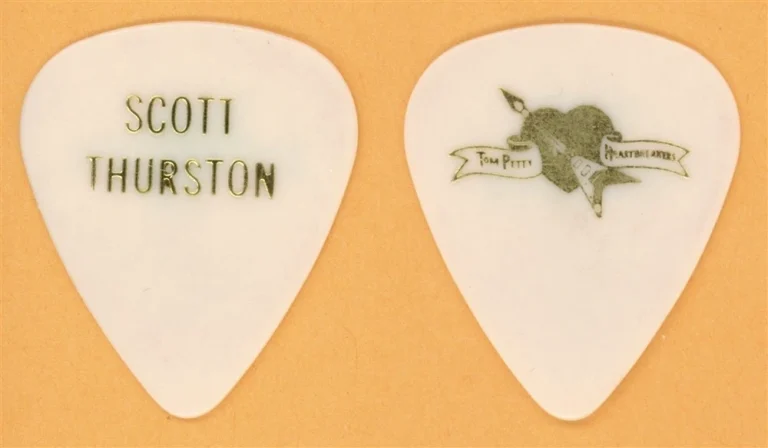 Tom Petty & The Heartbrealers Scott Thurston Vintage Guitar Pick - 1991 US Tour