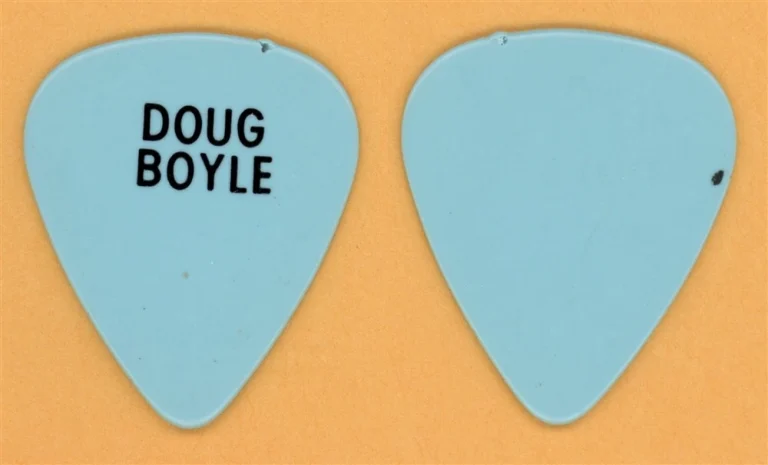 Robert Plant Doug Boyle Vintage Guitar Pick - 1988 Now & Then Tour - Led Zepplin