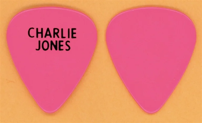 Robert Plant Charlie Jones Vintage Guitar Pick - 1988 Now & Then Tour