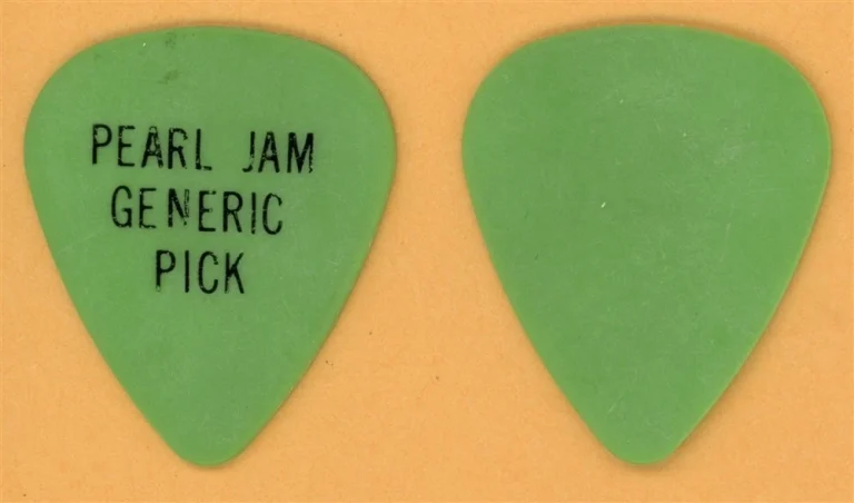 Pearl Jam Generic Vintage Guitar Pick - 1991 Ten Tour