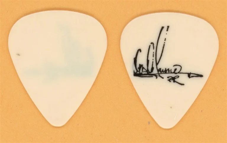 Queensryche Chris Degarmo Vintage Guitar Pick - 1985 The Warning Tour