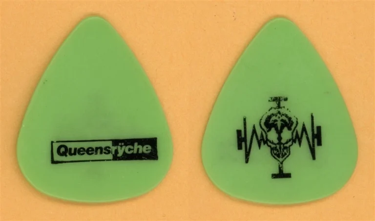 Queensryche Chris Degarmo Vintage Guitar Pick - 1988 Operation Mind Crime Tour
