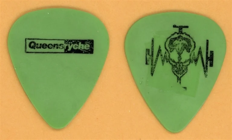 Queensryche Michael Wilton Vintage Guitar Pick - 1988 Operation Mind Crime Tour