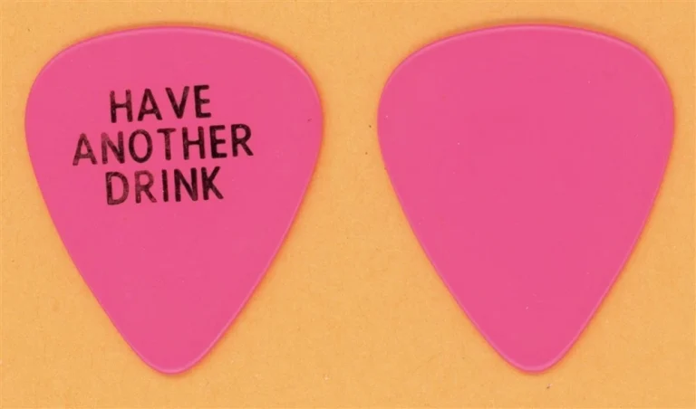 Rolling Stones Ron Wood Vintage Guitar Pick - 1989 Steel Wheels Tour