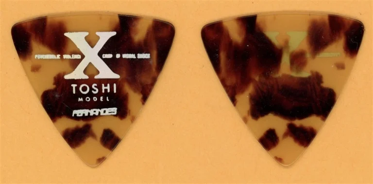 X Japan Toshi Vintage Guitar Pick - 1993 Art of Life Tour