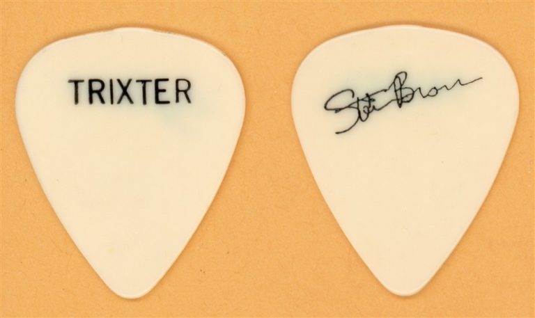 Trixter Steve Brown Vintage Guitar Pick - 1989 Trixter Tour