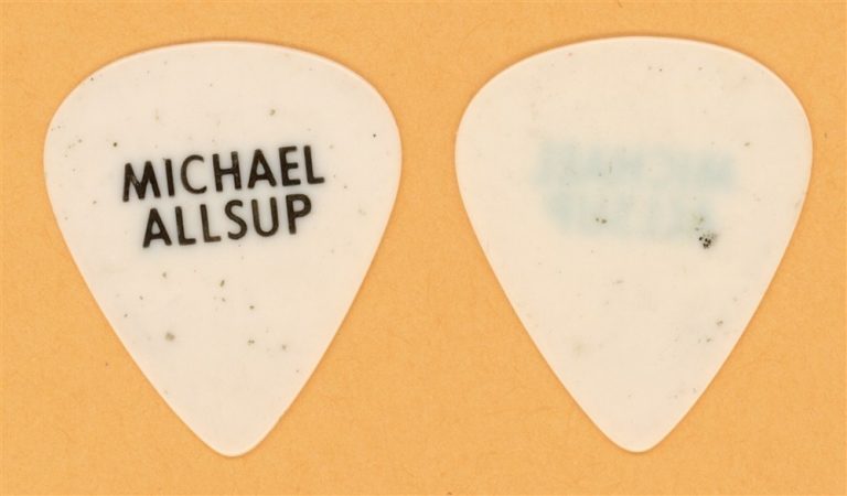 Three Dog Night Michael Allsup Vintage Guitar Pick - 1983 It's a Jungle Tour