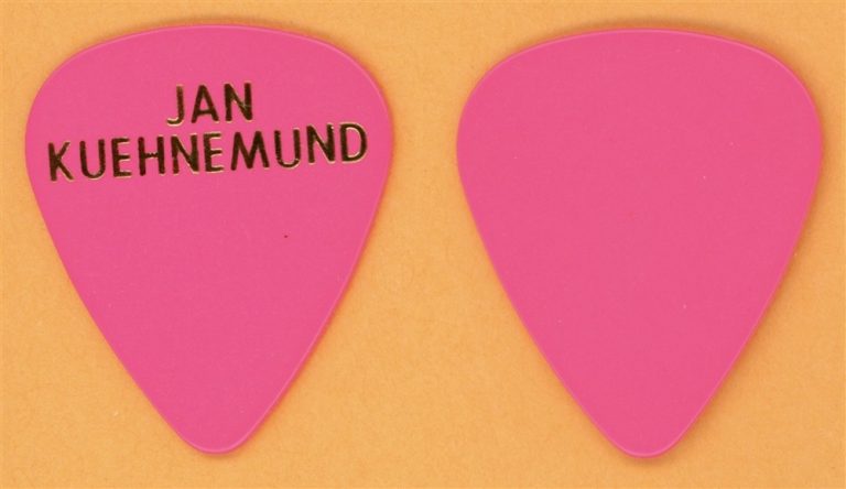 Vixen Jan Kuehnemund Vintage Guitar Pick - 1988 Vixen Tour