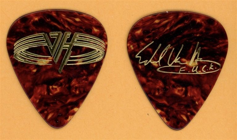 Van Halen EVH Vintage Guitar Pick - 1991 Unlawful Carnal Knowledge Tour