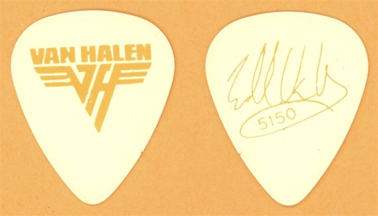 Van Halen EVH 0U812 Vintage Guitar Pick - 1988 5150 Tour