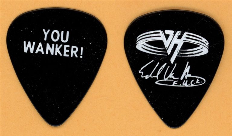 Van Halen EVH Vintage Guitar Pick - 1991 Unlawful Carnal Knowledge Tour