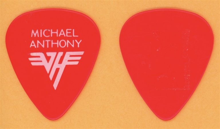Van Halen Michael Anthony Vintage Guitar Pick - 1979 US Tour