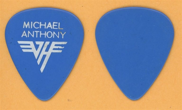 Van Halen Michael Anthony Vintage Guitar Pick - 1979 US Tour