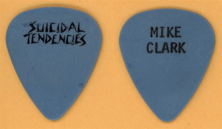 Suicidal Tendencies Mike Clarke Vintage Guitar Pick - 1994 Suicidal 4 Life Tour