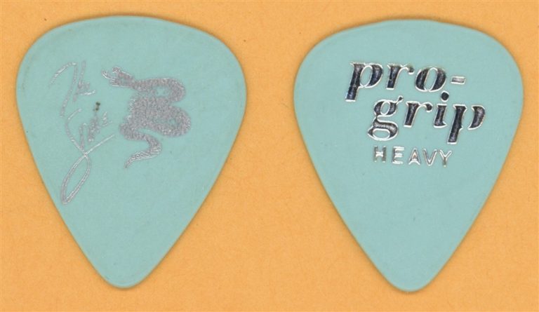 Skid Row Dave Snake Sabo Vintage Guitar Pick - 1991 Slave to the Grind Tour