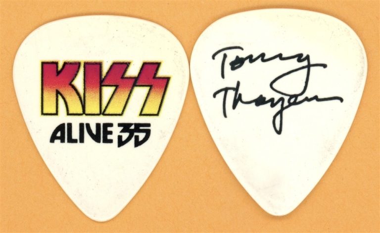 KISS Tommy Thayer Vintage Guitar Pick - 2009 Alive 35 Tour