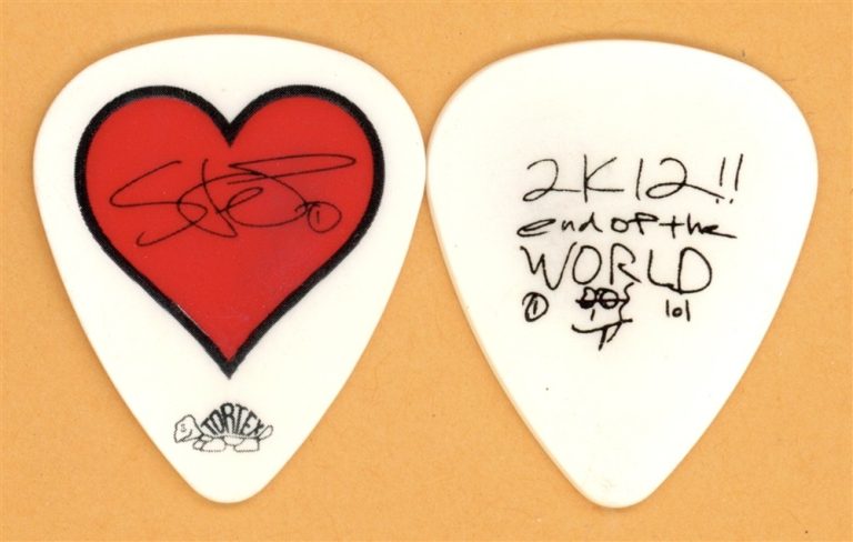 Deftones Stephen Carpenter Vintage Guitar Pick - 2012 Koi No Yokan Tour