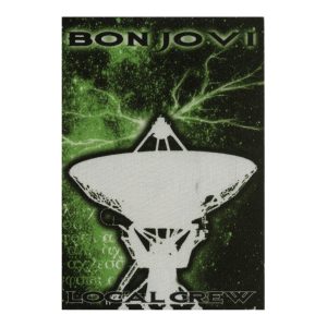 Bon Jovi 2003 Bounce Concert Tour Local Crew Backstage Pass