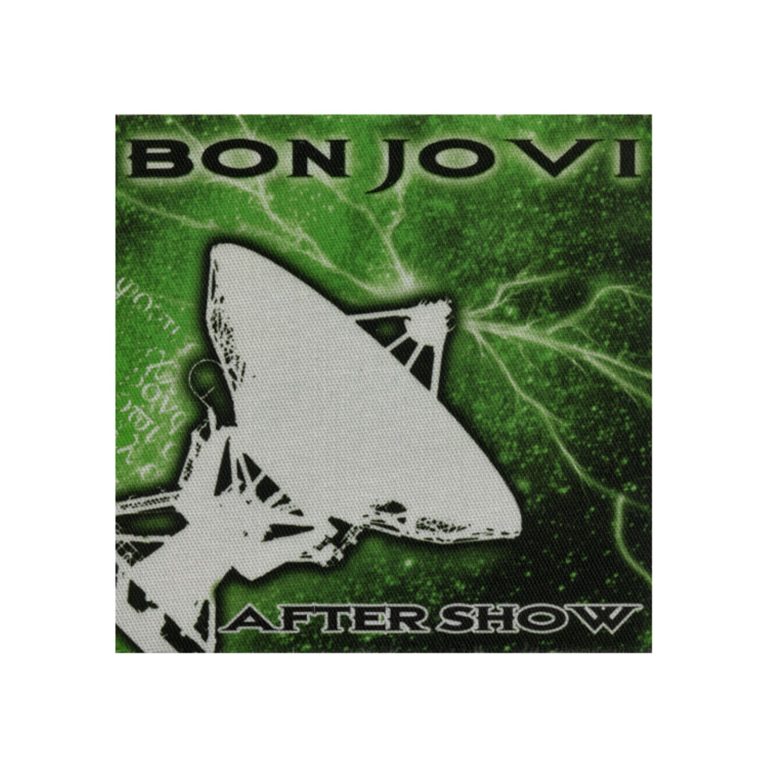 Bon Jovi 2003 Bounce Concert Tour After Show Backstage Pass