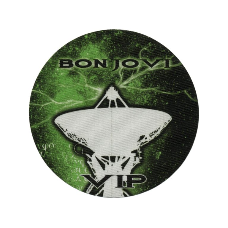 Bon Jovi 2003 Bounce Concert Tour VIP Backstage Pass