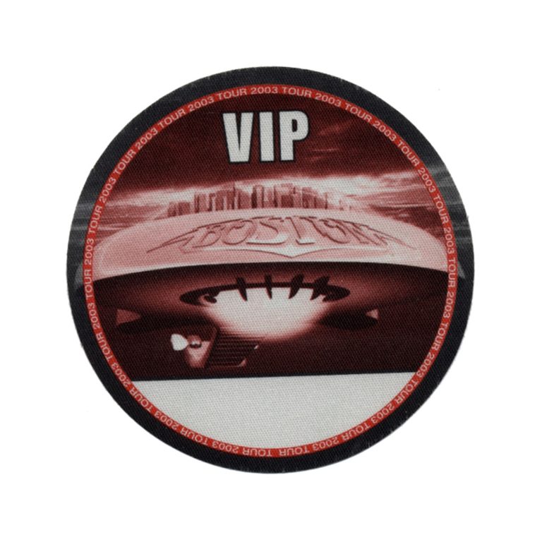 Boston 2003 Corporate America Concert Tour VIP Backstage Pass
