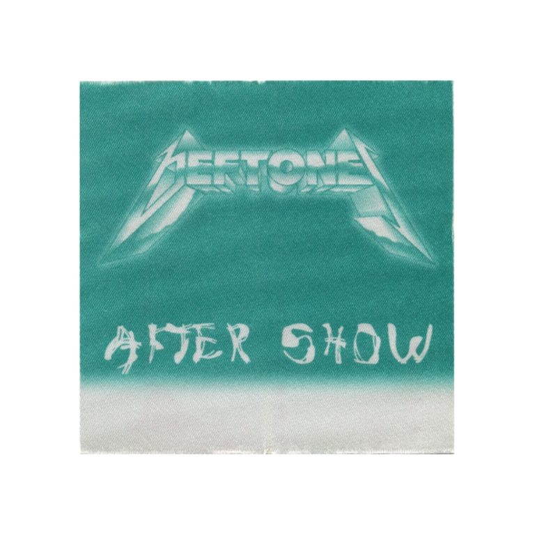Deftones 1998 Around the Fur Concert Tour After Show Backstage Pass