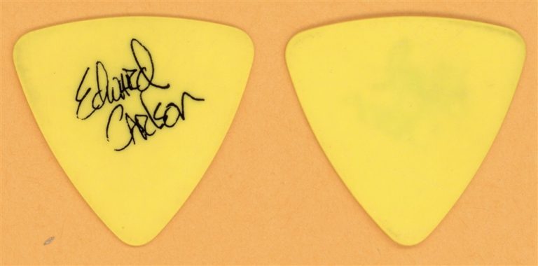 Flotsam and Jetsam Edward Carlson Vintage Guitar Pick - 1988 No Place Tour