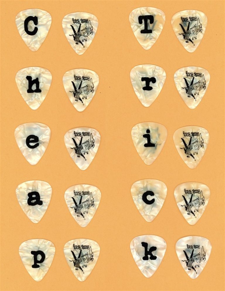 Cheap Trick Rick Neilsen Guitar Pick Set of 10 - 2004 US Tour