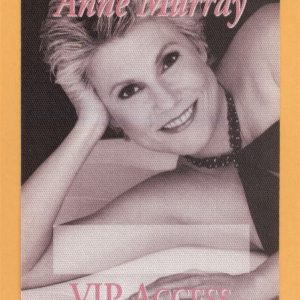 Anne Murray Concert Tour Backstage Pass