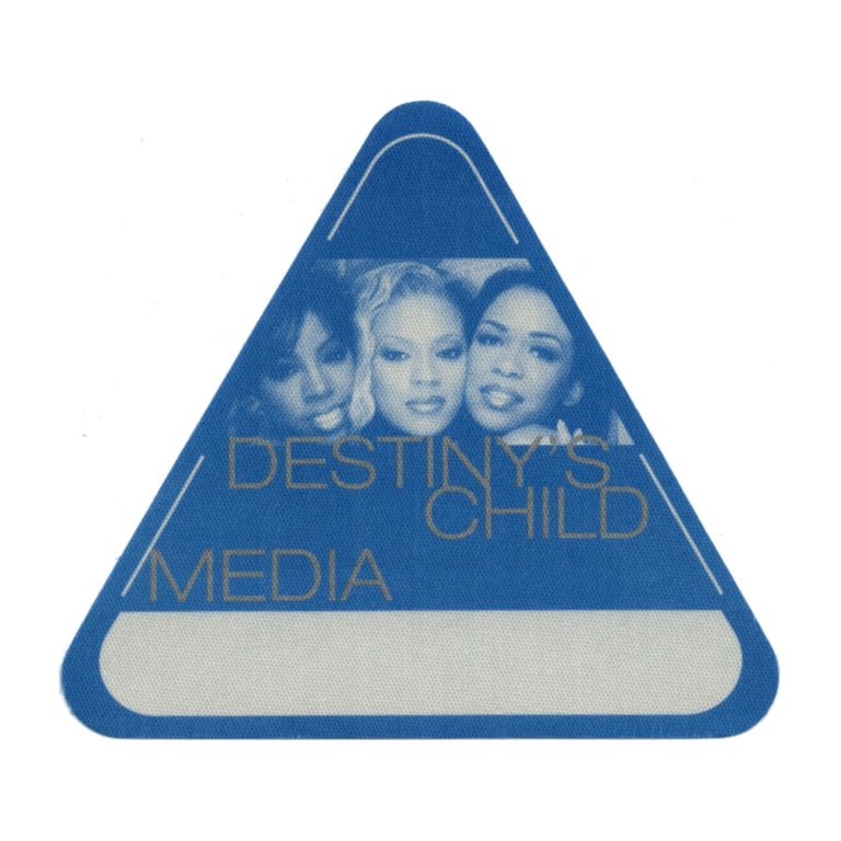 Destinys Child 1998 Debut Concert Tour Media Backstage Pass