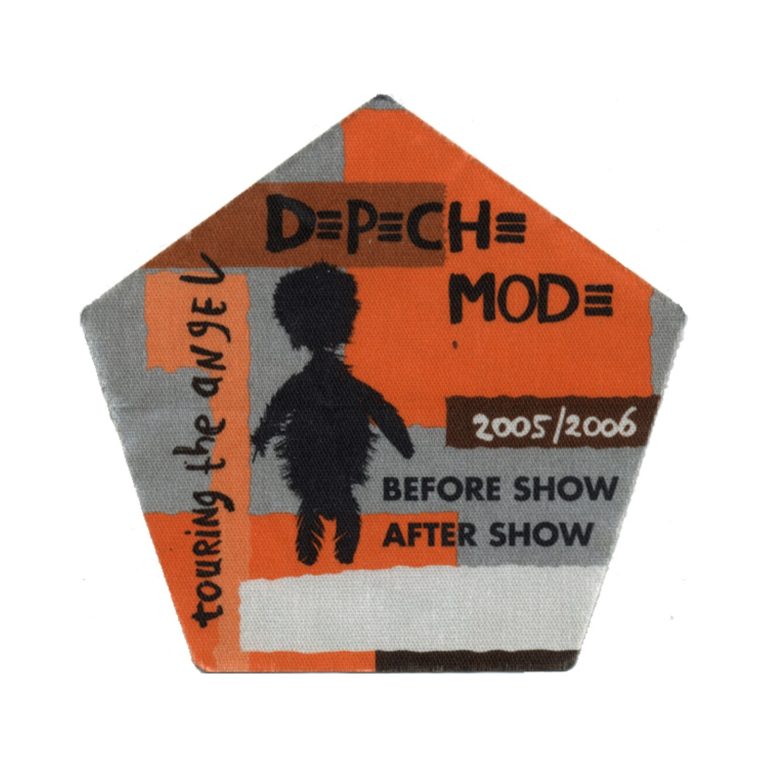 Depeche Mode 2005 Playing the Angel Concert Tour After Show Backstage Pass