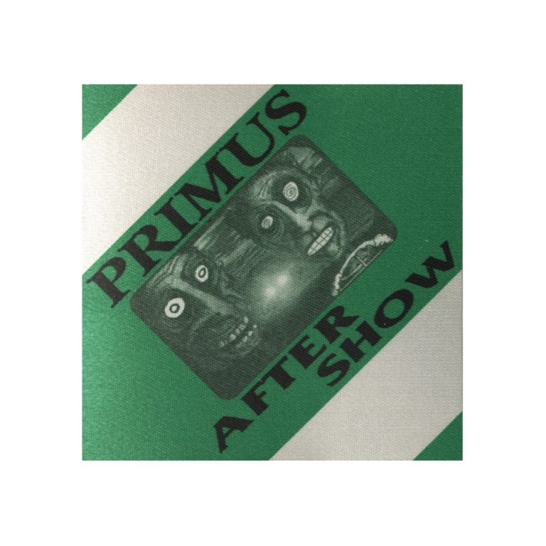 Primus 1995 Tales from the Punchbowl Concert Tour After Show Backstage Pass