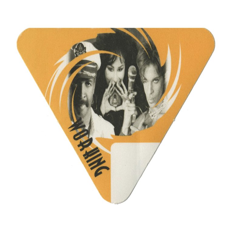 Prince 1998 New Power Soul Concert Tour Working Backstage Pass