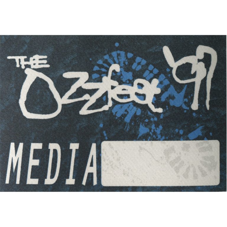 Ozzy Osbourne 1997 Black Sabbath Ozzfest Concert Tour Media Backstage Pass