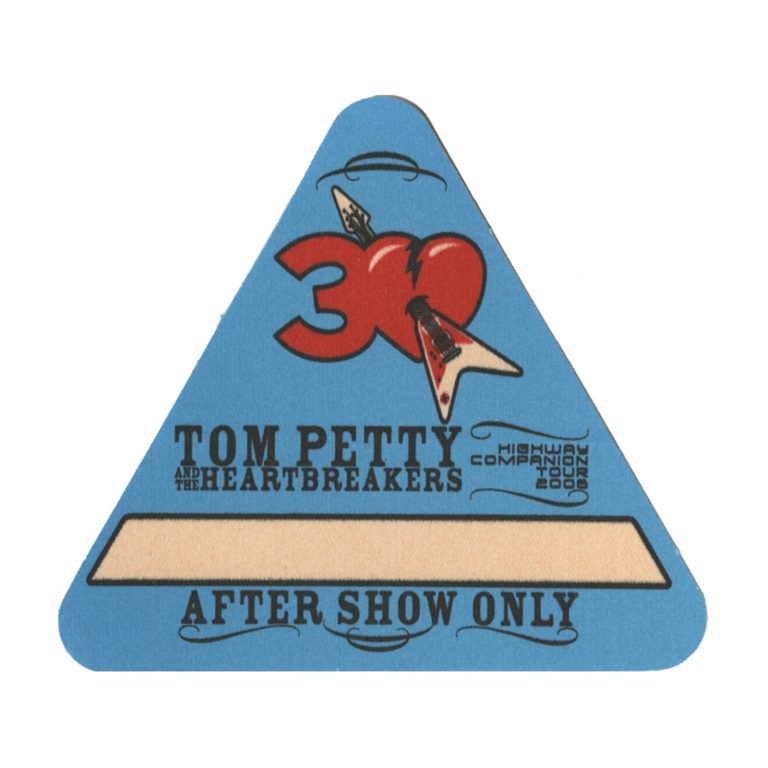 Tom Petty 2006 Highway Companion Concert Tour Aftershow Backstage Pass