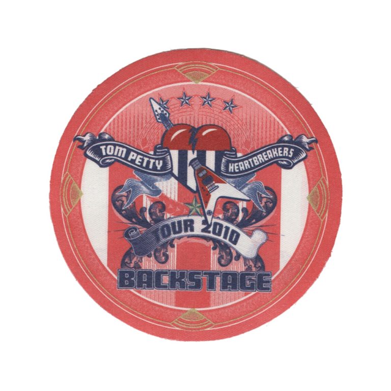 Tom Petty 2010 Mojo Concert Tour All Access Backstage Pass