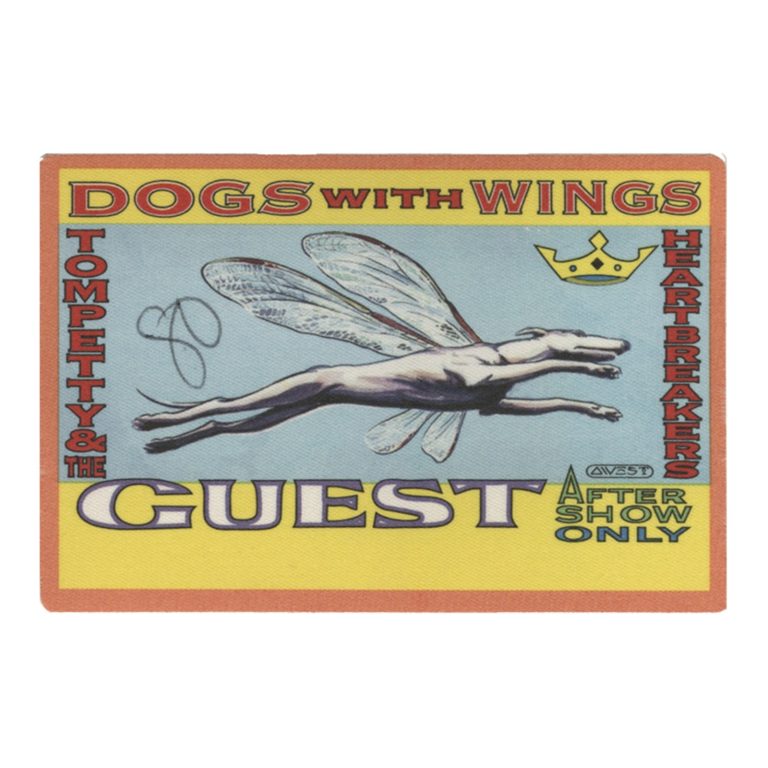 Tom Petty 1995 Dogs with Wings Concert Tour Guest Backstage Pass