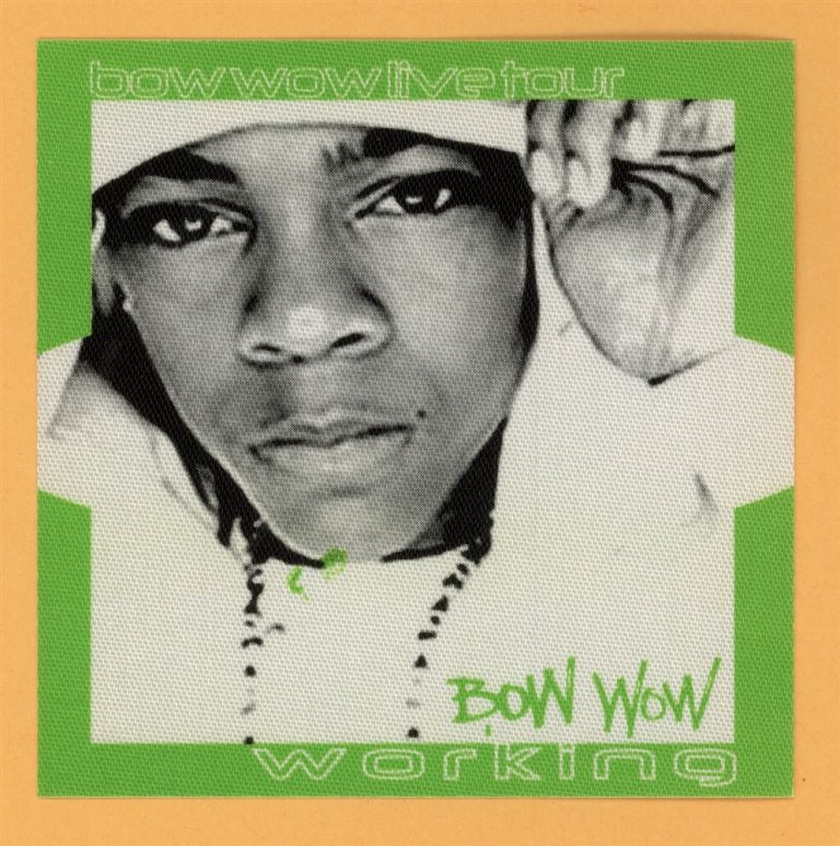Bow Wow 2005 Wanted Concert Tour WORKING Backstage Pass